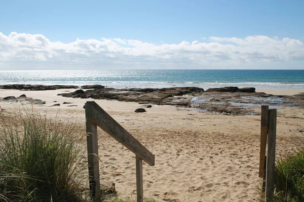 Bela praia na Gold Coast, Austrália — Fotografia de Stock
