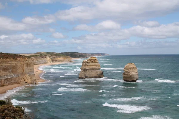 오스트레일리아 해안에서 보낸 열 두 사도 — 스톡 사진