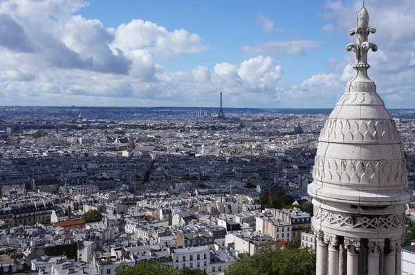 Pohled do Paříže (z Sacre Coeur) — Stock fotografie