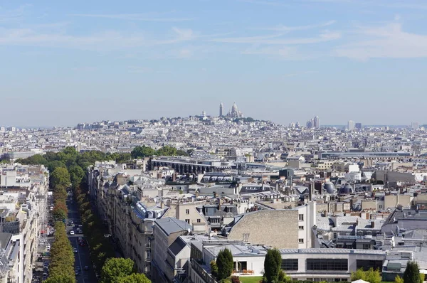 Paris. Montmartre görünümü — Stok fotoğraf