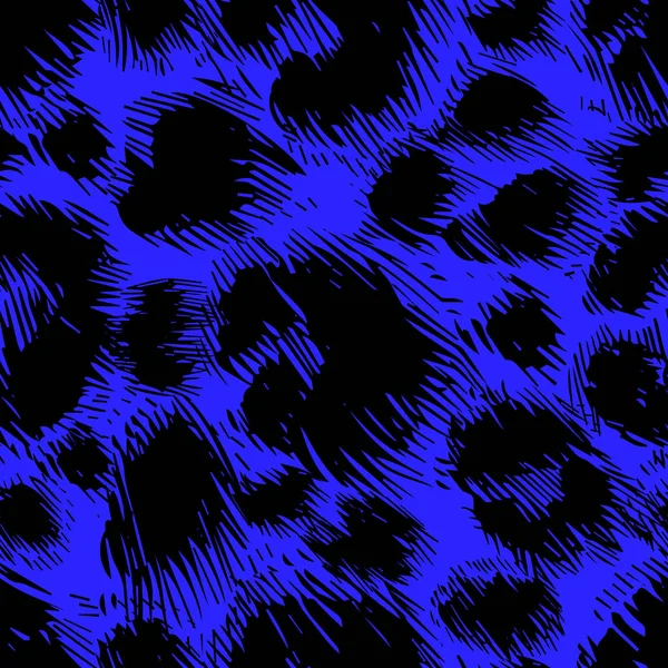 Векторный фон рисунка кожи леопарда — стоковый вектор