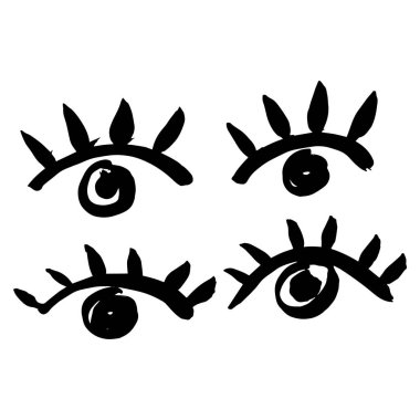 Çizilmiş mürekkep koleksiyonu