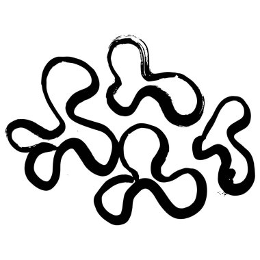 Çizilmiş mürekkep koleksiyonu