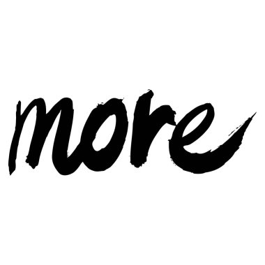 Vektör handpainted mürekkep çizim yazı ile.