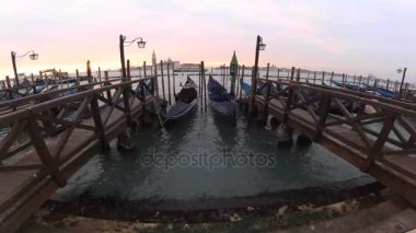 Venedik, İtalya, Venedik gondol. Grand Canale, San Marko Meydanı, Venedik.