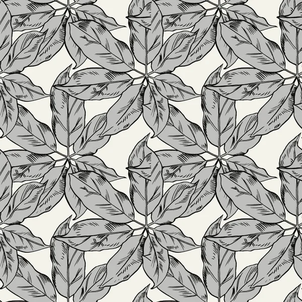 Fleurs exotiques ensemble. Illustration vintage vectorielle botanique . — Image vectorielle