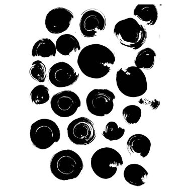 Çizilmiş mürekkep koleksiyonu