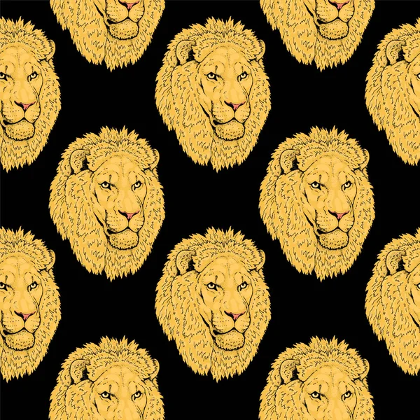 Beautiful lion artwork. Detailed.African predator.