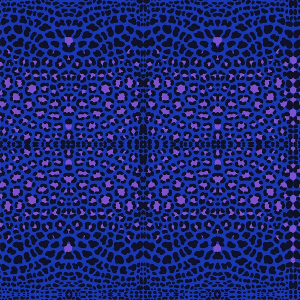 Vektor Hintergrund der Leopardenhaut Muster — Stockvektor