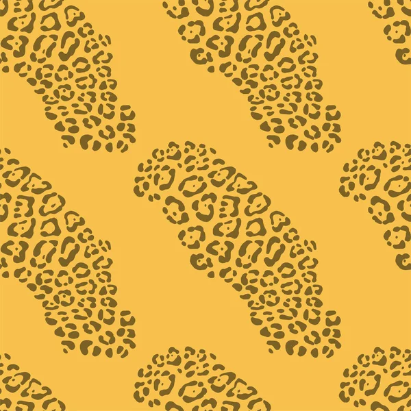 Fond vectoriel de motif de peau de léopard — Image vectorielle
