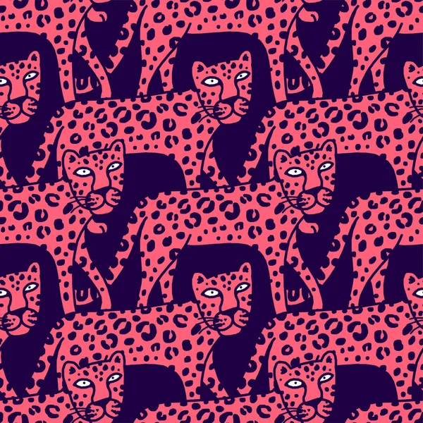 leopar, grafik vektör hayvan illüstrasyon