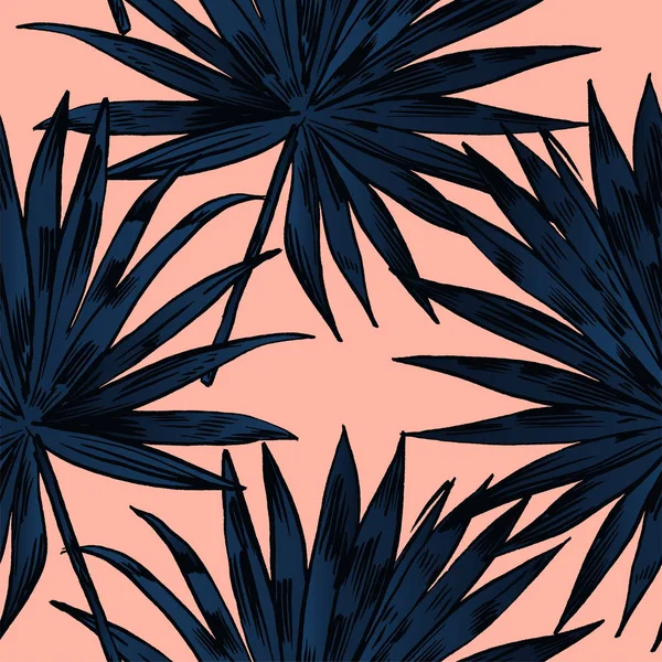 Egzotik çiçekler ayarlayın. Vintage botanik vektör çizim.