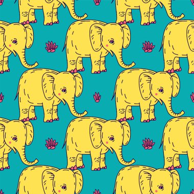 Şirin fil çizgi filmi.