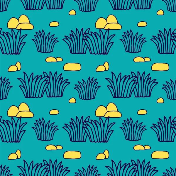 Sömlös tropisk djungel Palm blad mönster. — Stock vektor