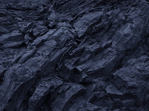 Fondo Grunge Azul Textura Montaña Tonificada Primer Plano Monocromo Fondo — Foto de Stock