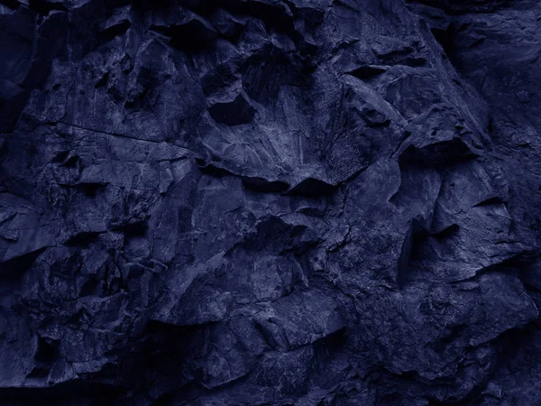 Темно Синий Каменный Фон Фоне Синего Камня Горный Макро Тонированный — стоковое фото
