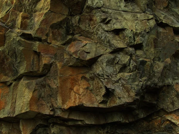 Каменный Фон Живописный Вид Горы Красный Каменный Фон Коричневый Камень — стоковое фото