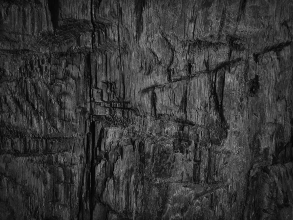 Czarny Abstrakcyjny Grunge Tle Stara Struktura Drewna Czarno Białe Tło — Zdjęcie stockowe