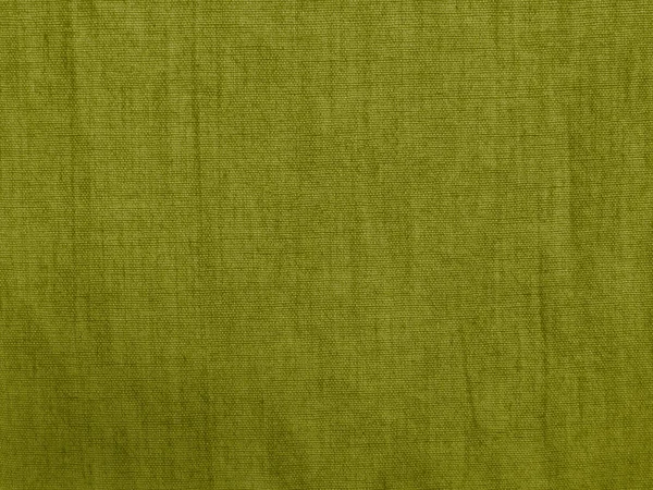绿色面料质地 生粗棉织物背景 天然粗布的结构 卷曲纹理背景 橄榄背景摘要 — 图库照片