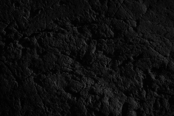 Fundo Grunge Preto Superfície Pedra Áspera Com Fissuras Textura Rocha — Fotografia de Stock