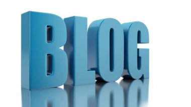 3D Word blog. 4 k çözünürlük