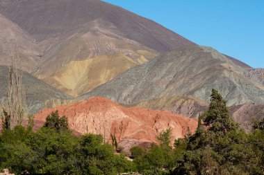 Salta, Arjantin için renkli taş. 