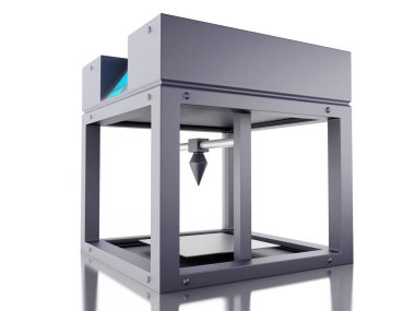 3D üç boyutlu yazıcı.
