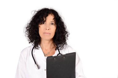 Tıp doktoru kadın..