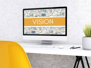 word vizyon ile 3D bilgisayar.