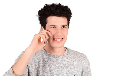 Telefonda konuşan adam..