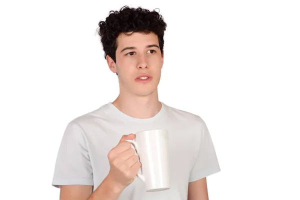 Man die koffie drinkt. — Stockfoto