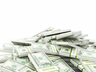 3B yığın, bize dolar banknotlar
