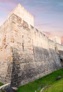St. George's castle Lizbon, Portekiz.