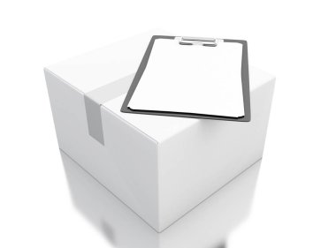 chek listesi ile 3D karton kutular