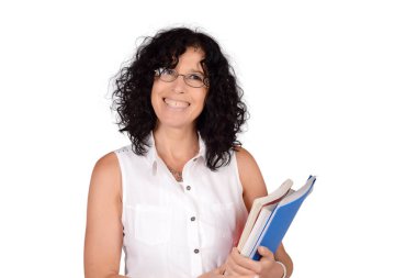 okul öğretmen holding kitapları.