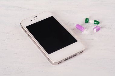 Hapları ile Smartphone.