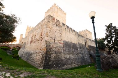St. George's castle Lizbon, Portekiz.