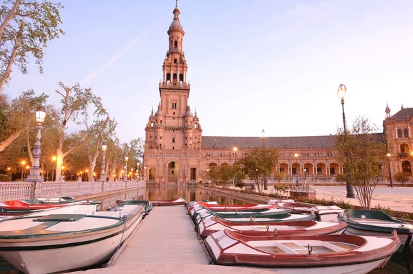 Spain Square, Sevilla, Spanyolország. — Stock Fotó