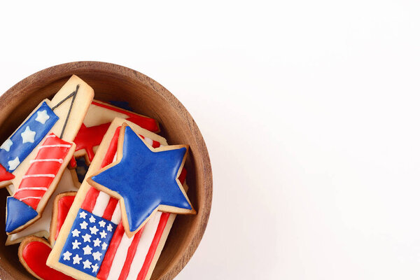 Patriotic cookies for 4th of July 