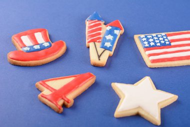 4 Temmuz için vatansever tanımlama bilgileri 