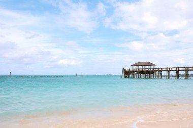 Güzel tropikal plaj.