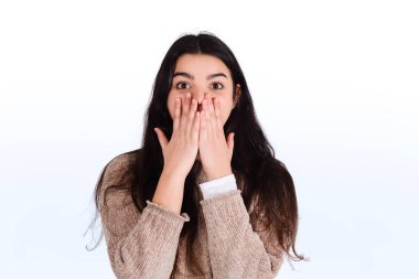 genç kadın şaşırttı.