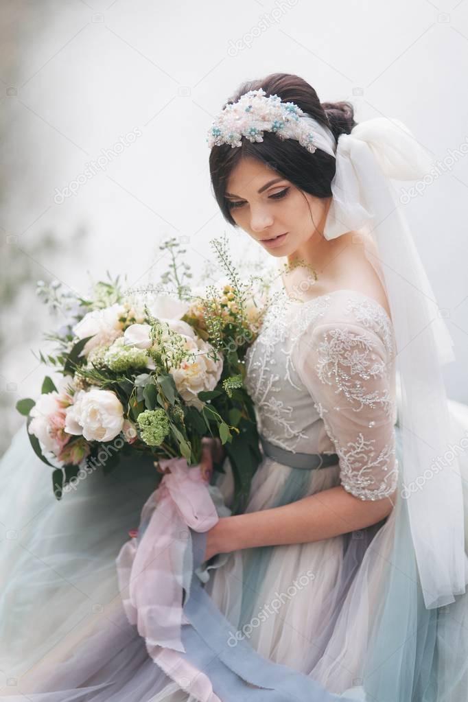 Young beautiful bride 