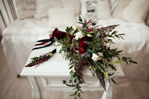 Matrimonio composizione floreale — Foto Stock
