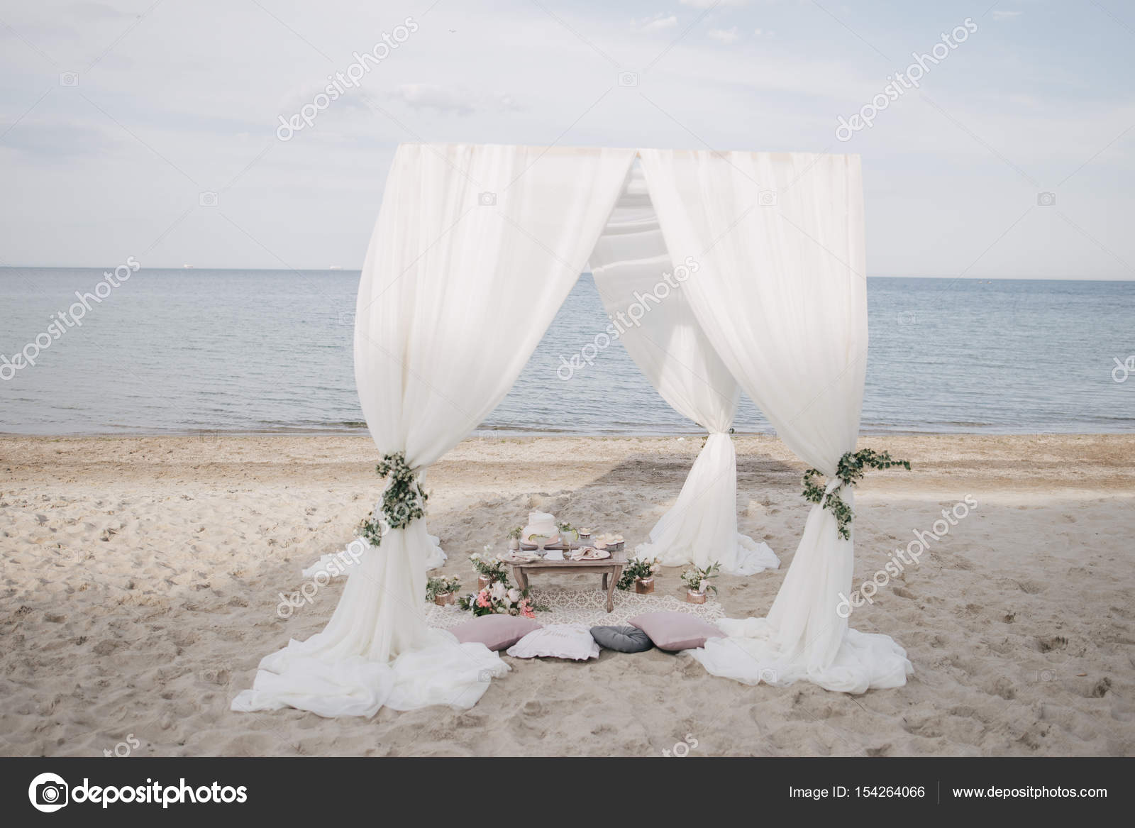 Beach Themed Table Settings For Weddings Wedding