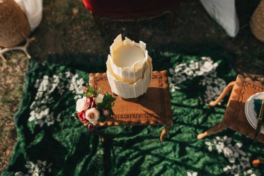 Düğün pastası tablo 