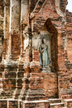 Wat Mahathat Ayutthaya, Tayland Budist heykeli