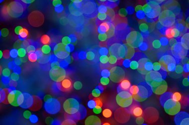 renkli bokeh arkaplanı .