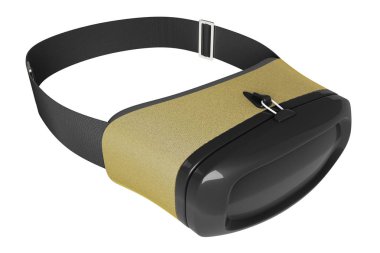 3D render kavramı yarım dönüş önden görünümü Tasarım sanal gerçek