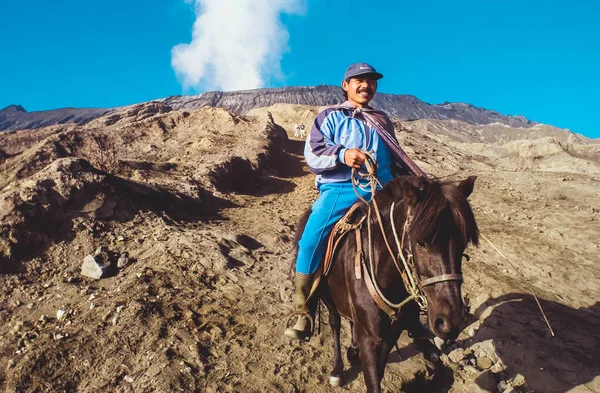 Surabaya Endonezya Temmuz 2004 Savana Bromo Dağı Doğu Java Endonezya — Stok fotoğraf